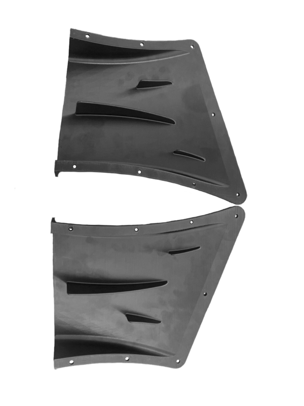 Splitter diffusers tunnels underside Splitter diffusers tunnels underside