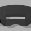 BMW M2/M3/M4 Carbon Fiber Front Splitter With Tunnels top side