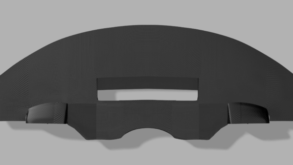 BMW M2/M3/M4 Carbon Fiber Front Splitter With Tunnels top side