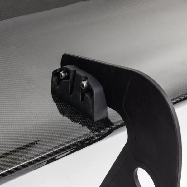Carbon fiber rear wing