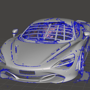 Mclaren 720S 3D scan