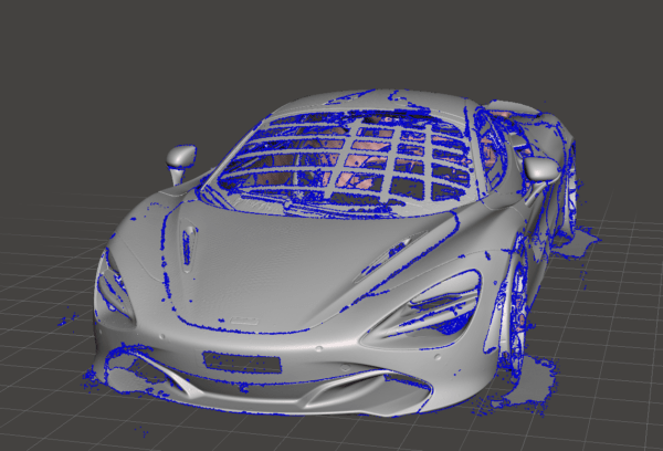 Mclaren 720S 3D scan